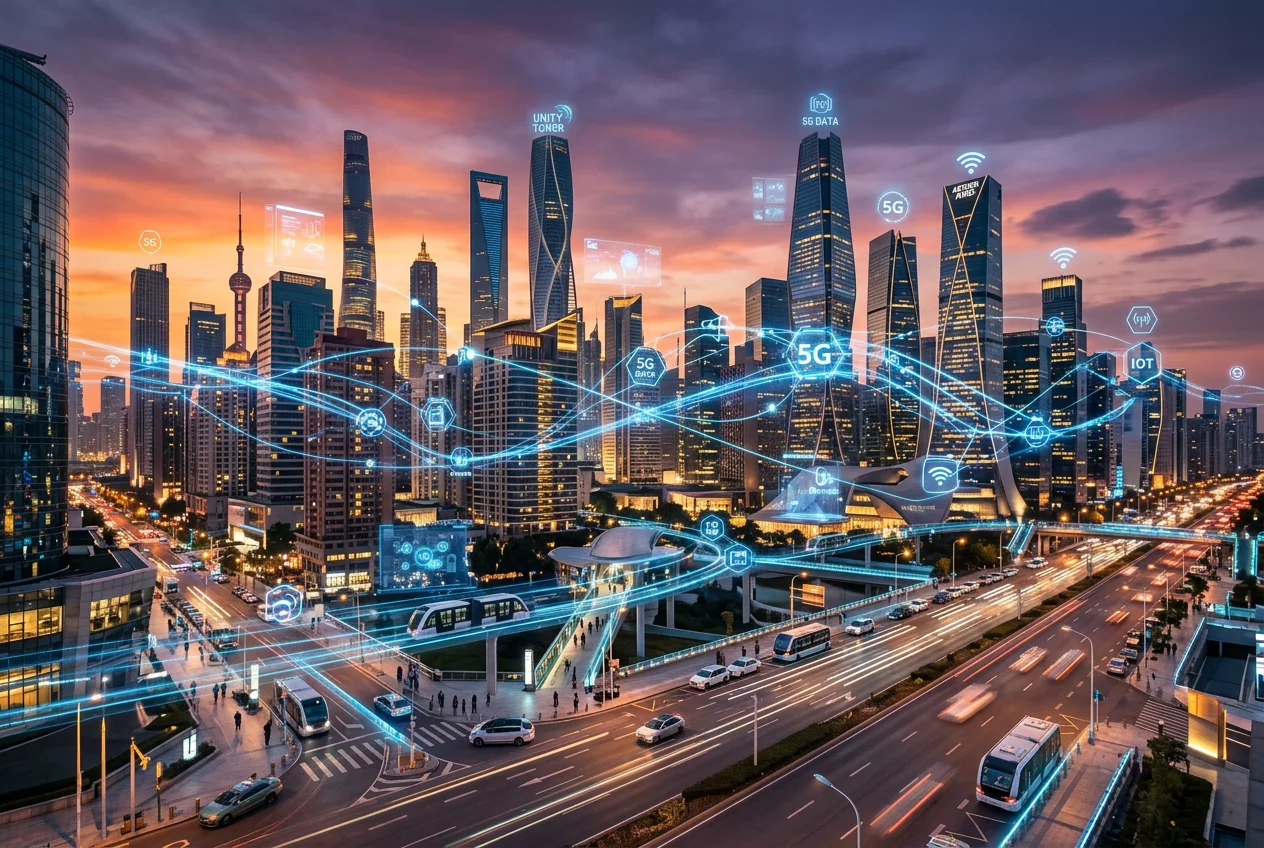 El futuro de la conectividad 5G en ciudades inteligentes